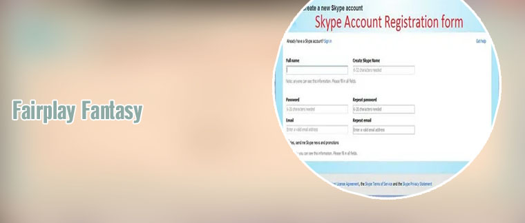 Fairplay new account registration